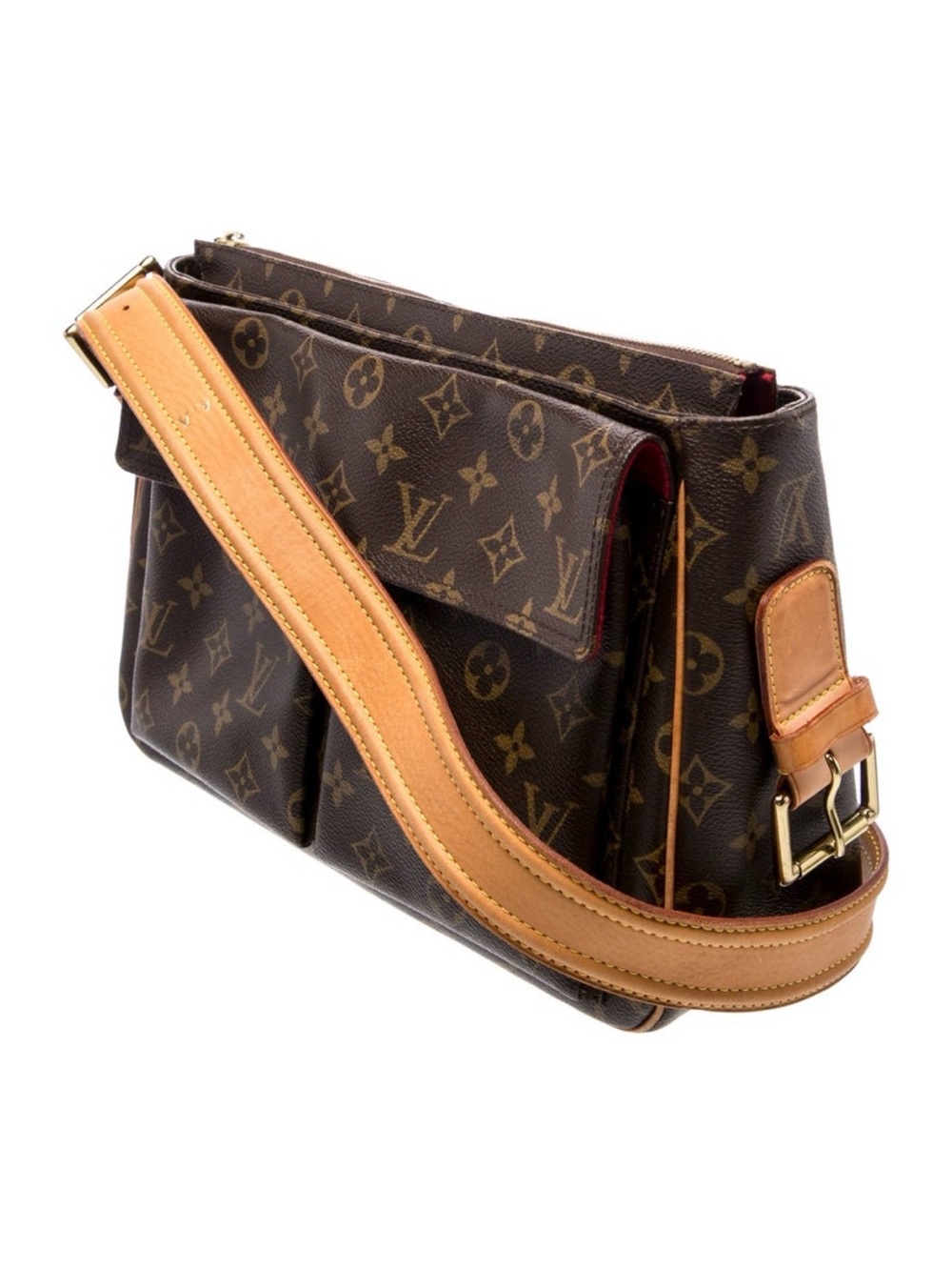 Louis Vuitton Viva Cite GM Bag in Brown & Tan - Picture 3 of 7